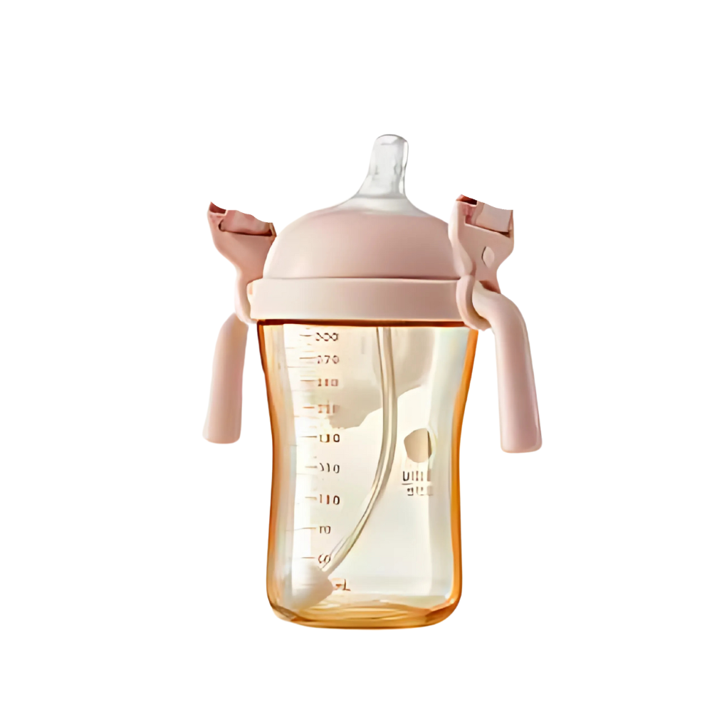Babycare - Anti-choking Training Cup - Peach Pink - 300 ml