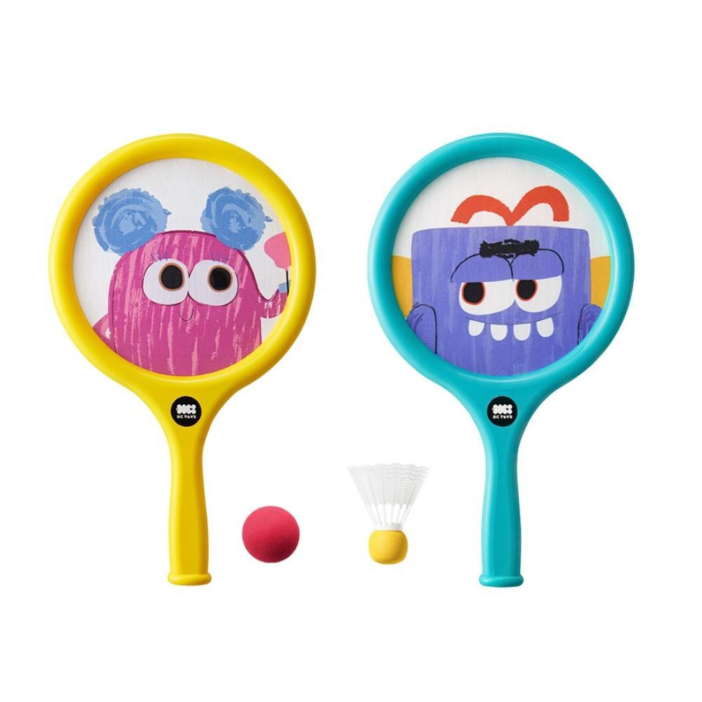 Babycare - Kids Badminton Racket Set - 4 Pcs