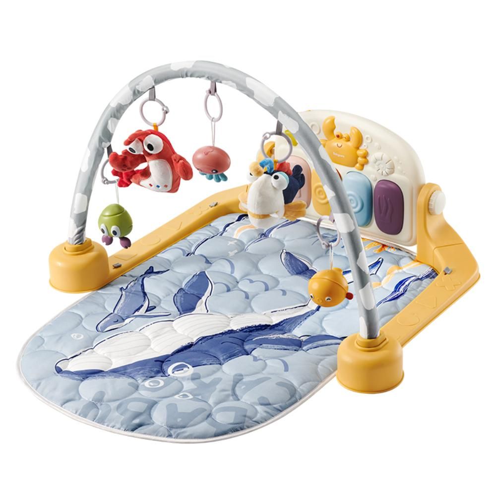 Babycare - Baby Activity Piano Gym - Setos Whale