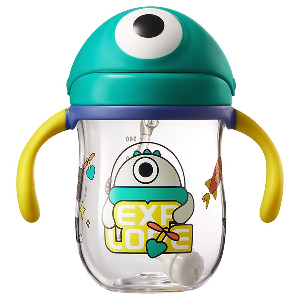 Babycare - Kids Monster Water Sippy Cup - Astro - 240 ml