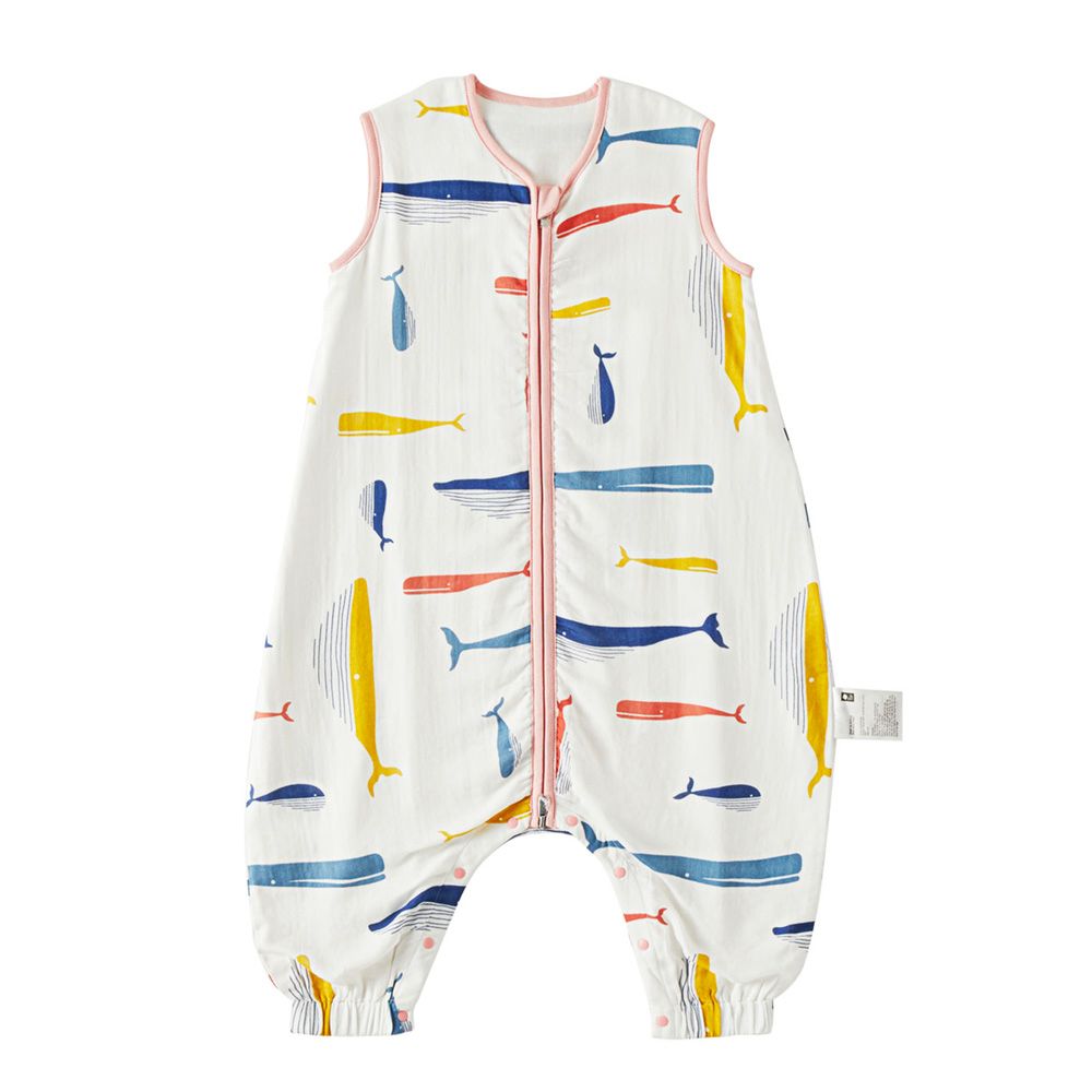 Babycare - Wearable Muslin Cotton Sleeping Bag - Whale