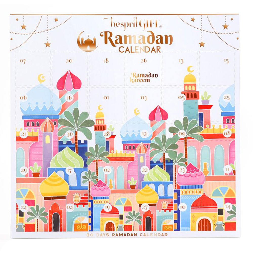 Brain Giggles - Ramadan Advent Calendar Toy Gift Box - White - 30 Pcs