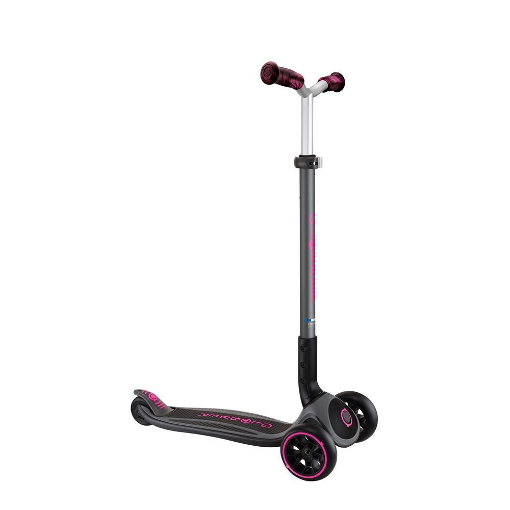 Globber - Master Prime 3 Wheel Manual Scooter - Deep Pink/Black