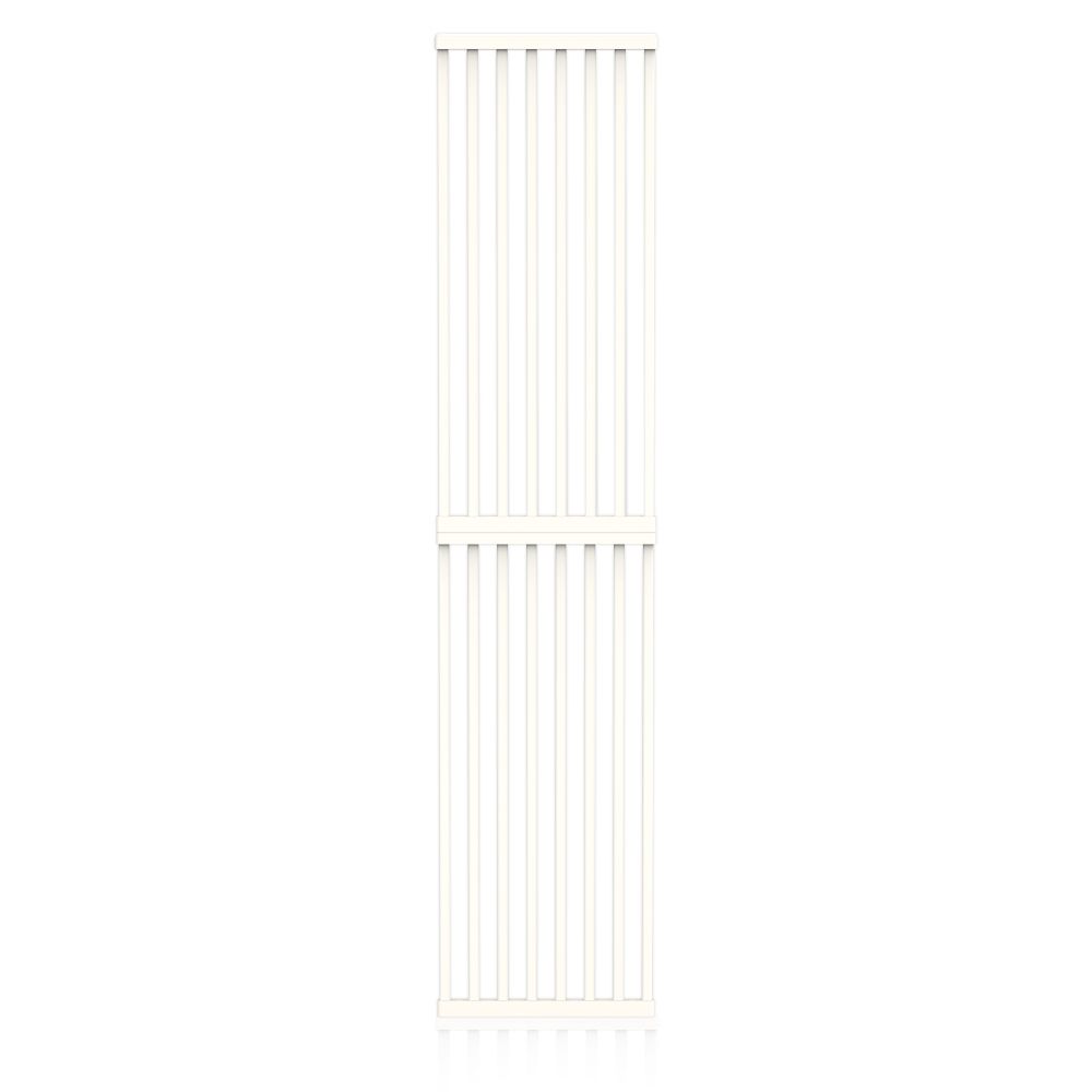 Baby Safe Gate Extension for Tall Metal Safety Gate 40.5 x 186cm- White