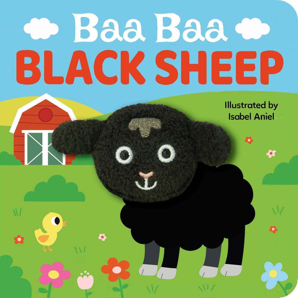كتاب دمى الأصابع Baa Baa Black Sheep