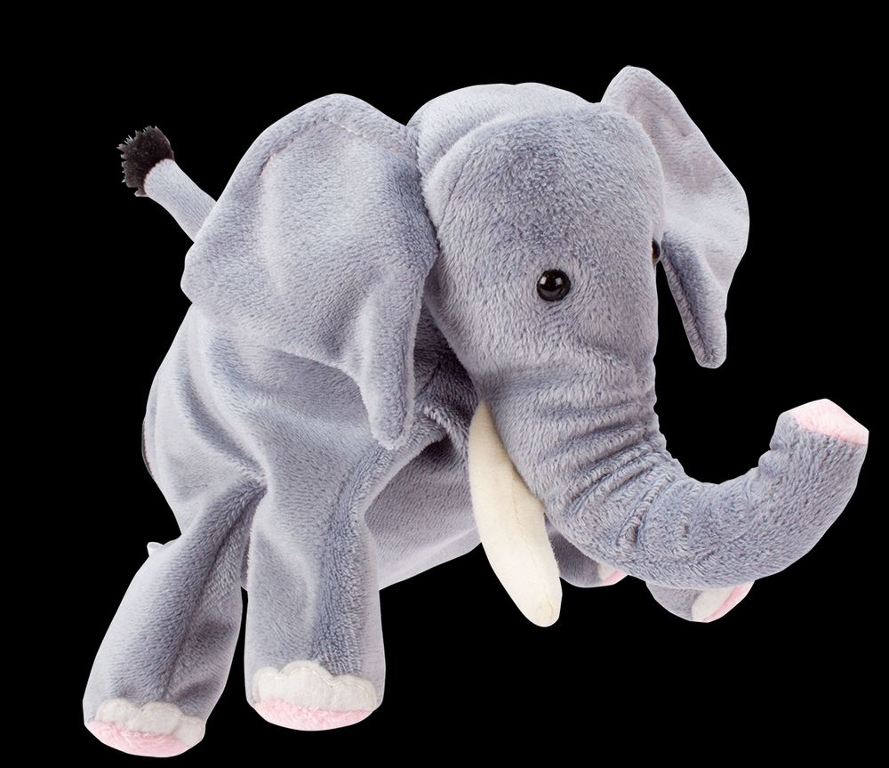 Edu Fun - Hand Glove Puppet - Elephant - 29 cm