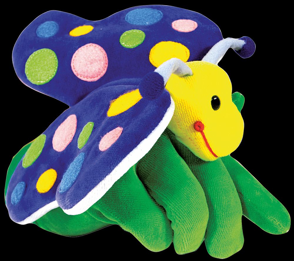Edu Fun - Hand Glove Puppet - Butterfly - 16 cm
