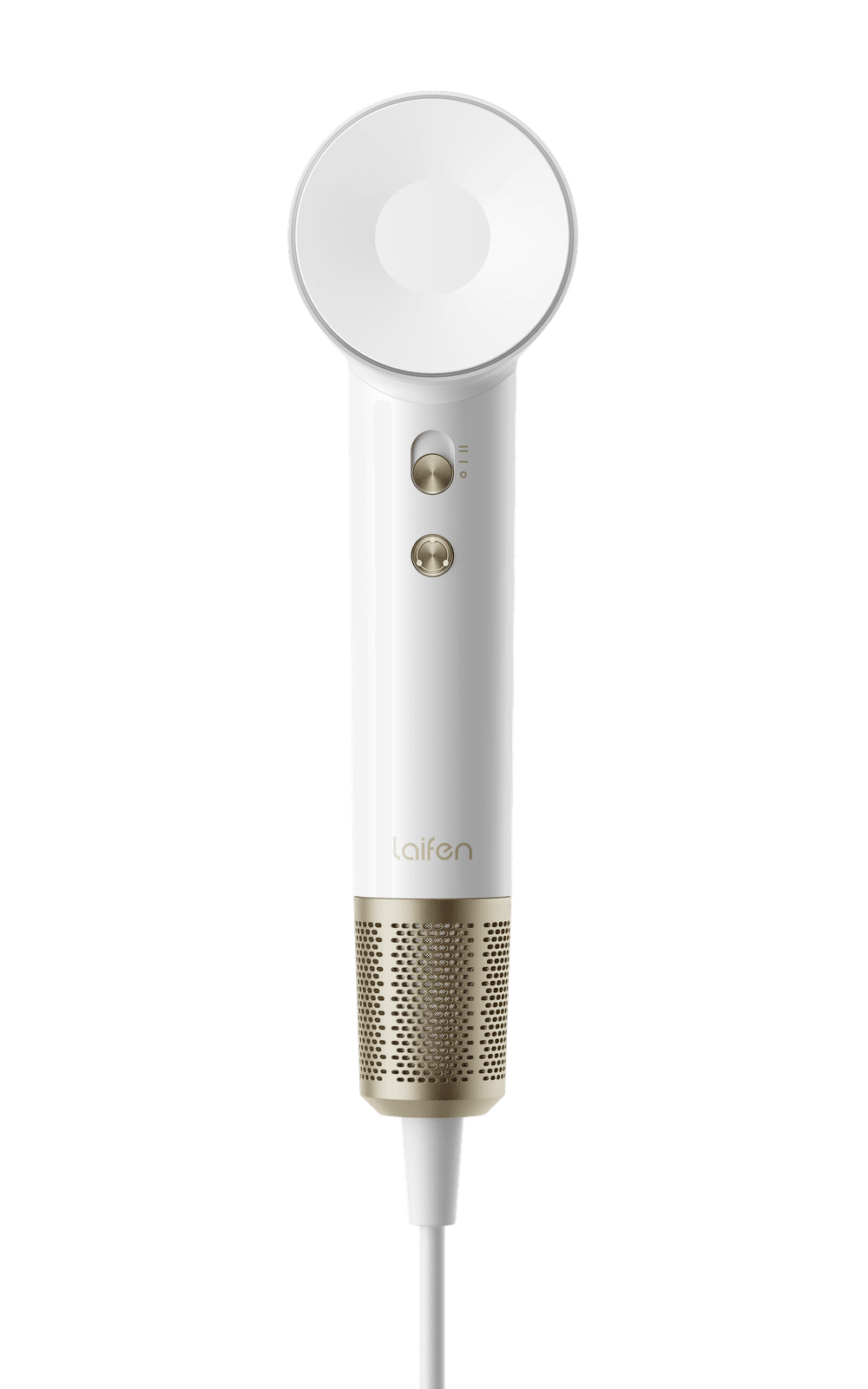 Laifen - Swift Premium Hair Dryer - White/Gold - 1400 W