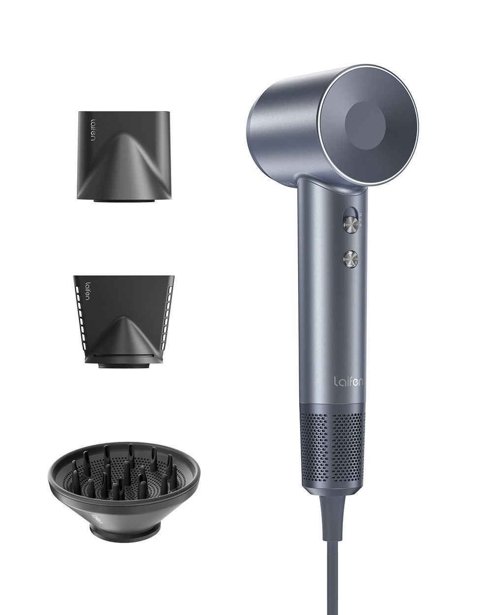 Laifen - Swift Special Hair Dryer - Silver Blue - 1400 W