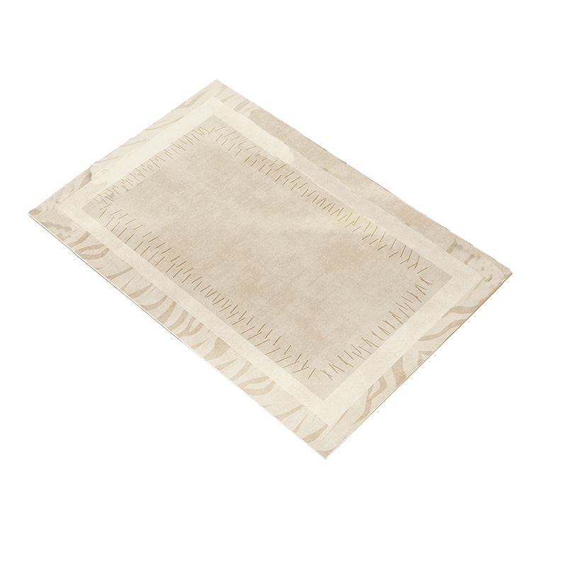 Mei Stylish - Modern Crystal Velvet Carpet - Beige - 120x160cm