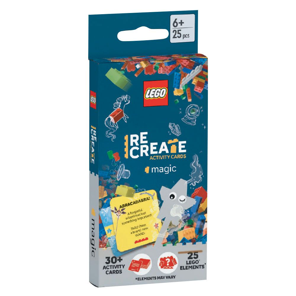 Lego - Re-Create Activity Cards - Magic - 25 Pcs