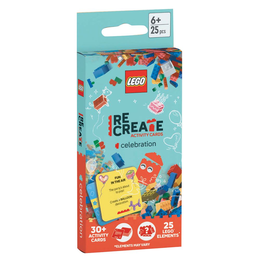 Lego - Re-Create Activity Cards - Celebration - 25 Pcs
