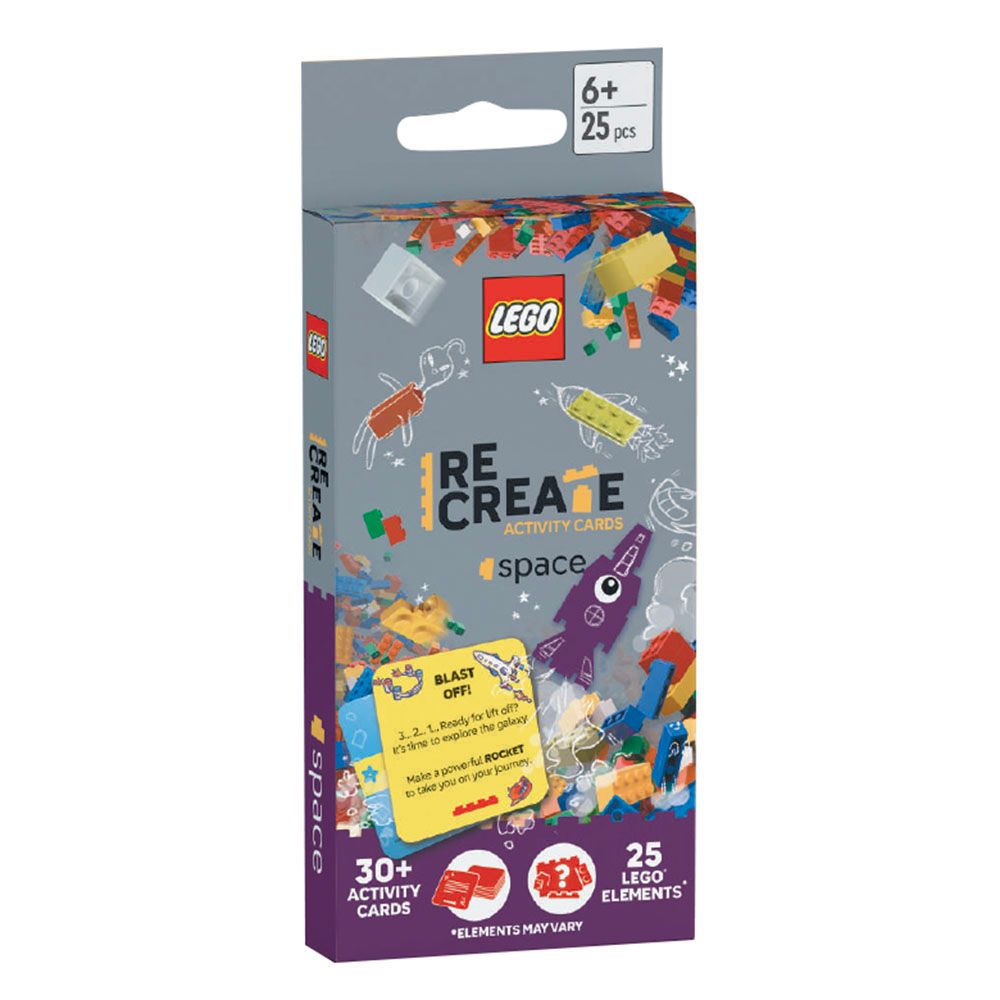 Lego - Re-Create Activity Cards - Space - 25 Pcs