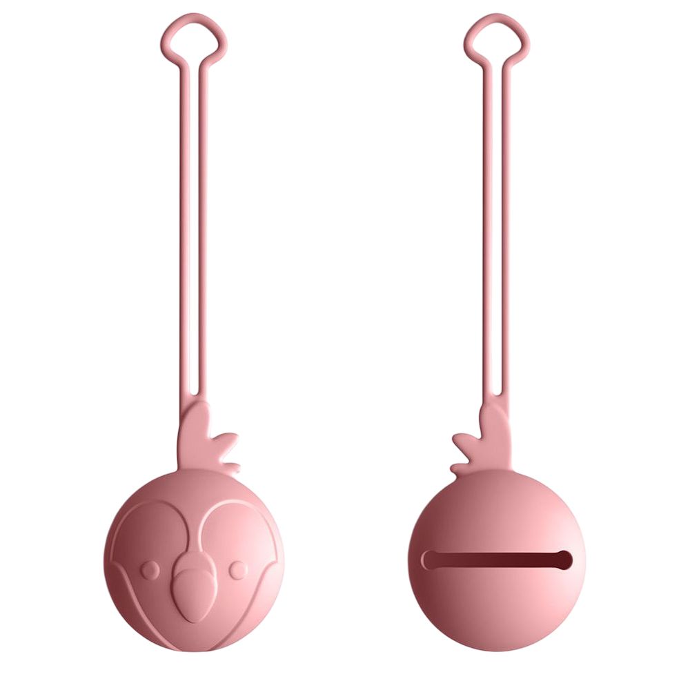 Bimbly - Silicone Pacifiers Holder - Pink