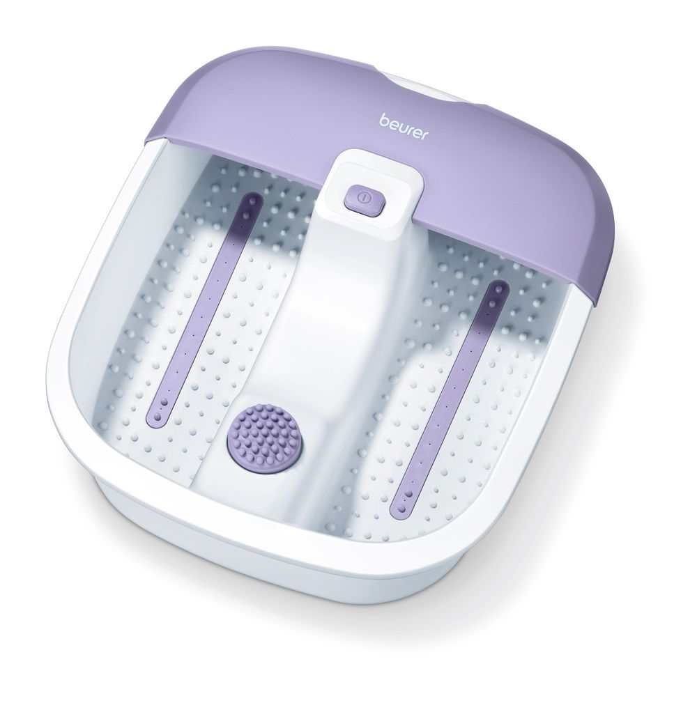 Beurer - Foot Spa Massager - White/Purple