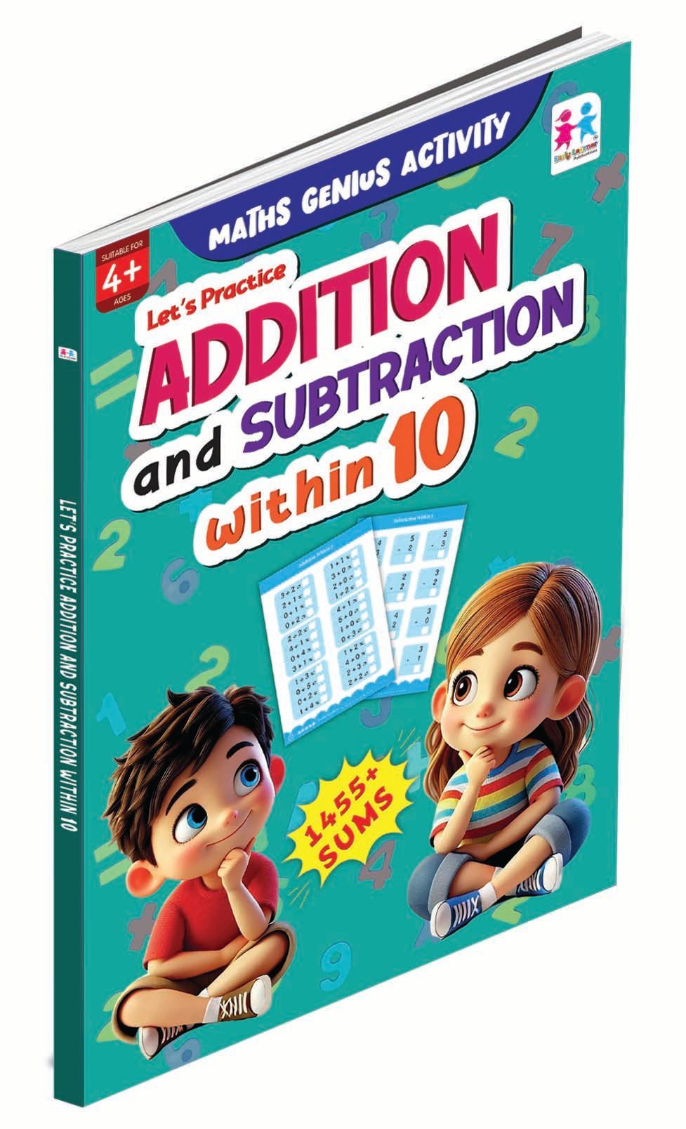 Maths Genius Activity: Let's Practice Addition & Subtraction Within 10