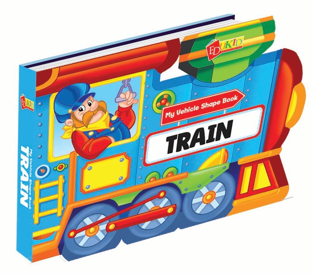 My Vehicle Shape Book: Train