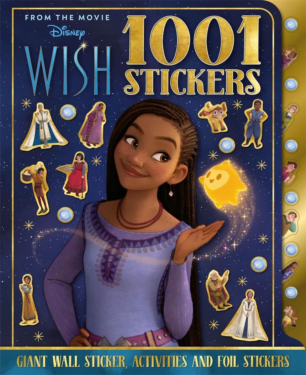 كتاب Disney Wish 1001 Stickers
