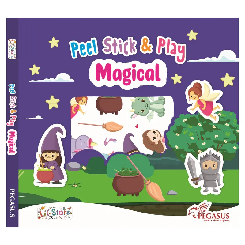 انزع، ألصق، والعب - عالم سحري
