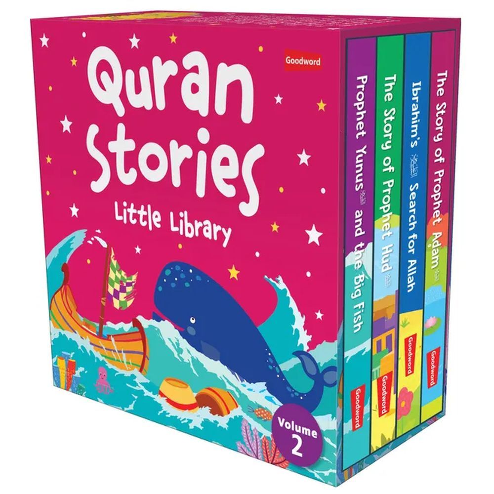 Goodword – Quran Stories Little Library Volume 2 Set of 4