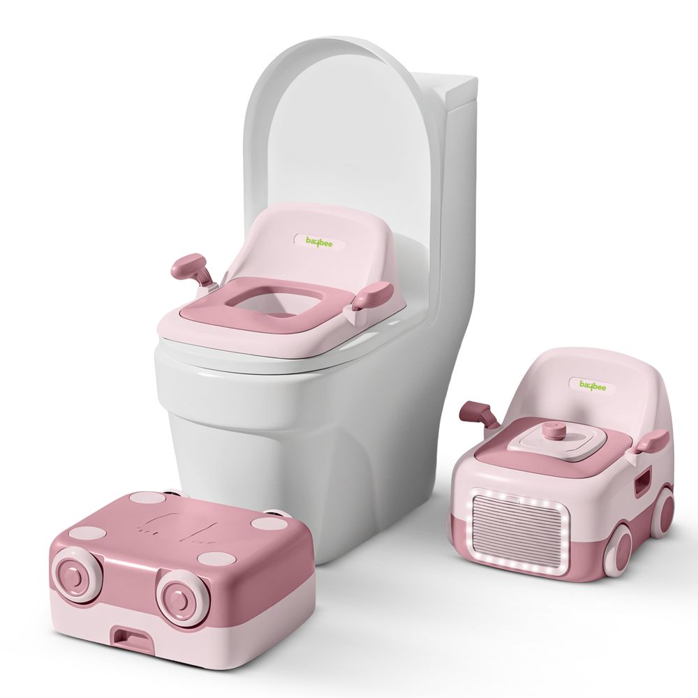 baybee - 3-In-1 Convertible Baby Potty Training Seat - Pink