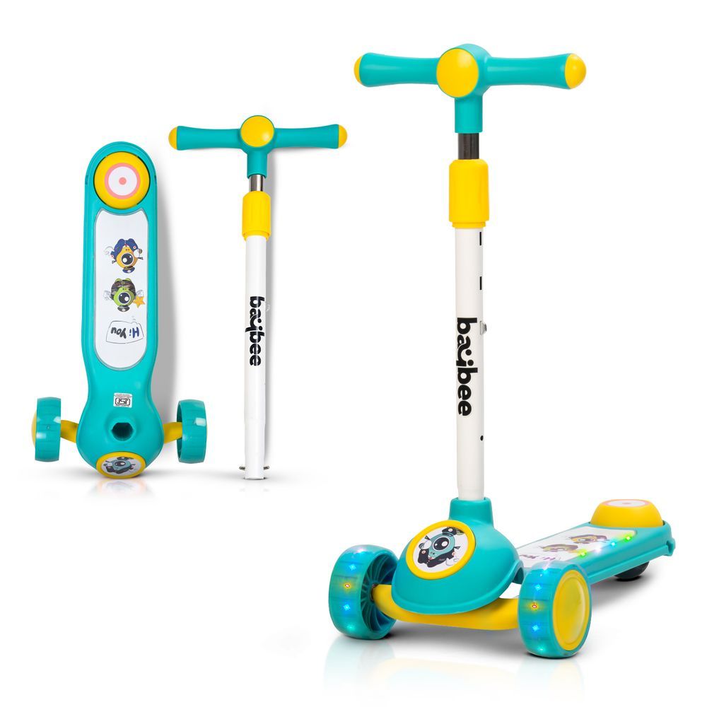 Baybee - Rolo Kids Scooter - Green