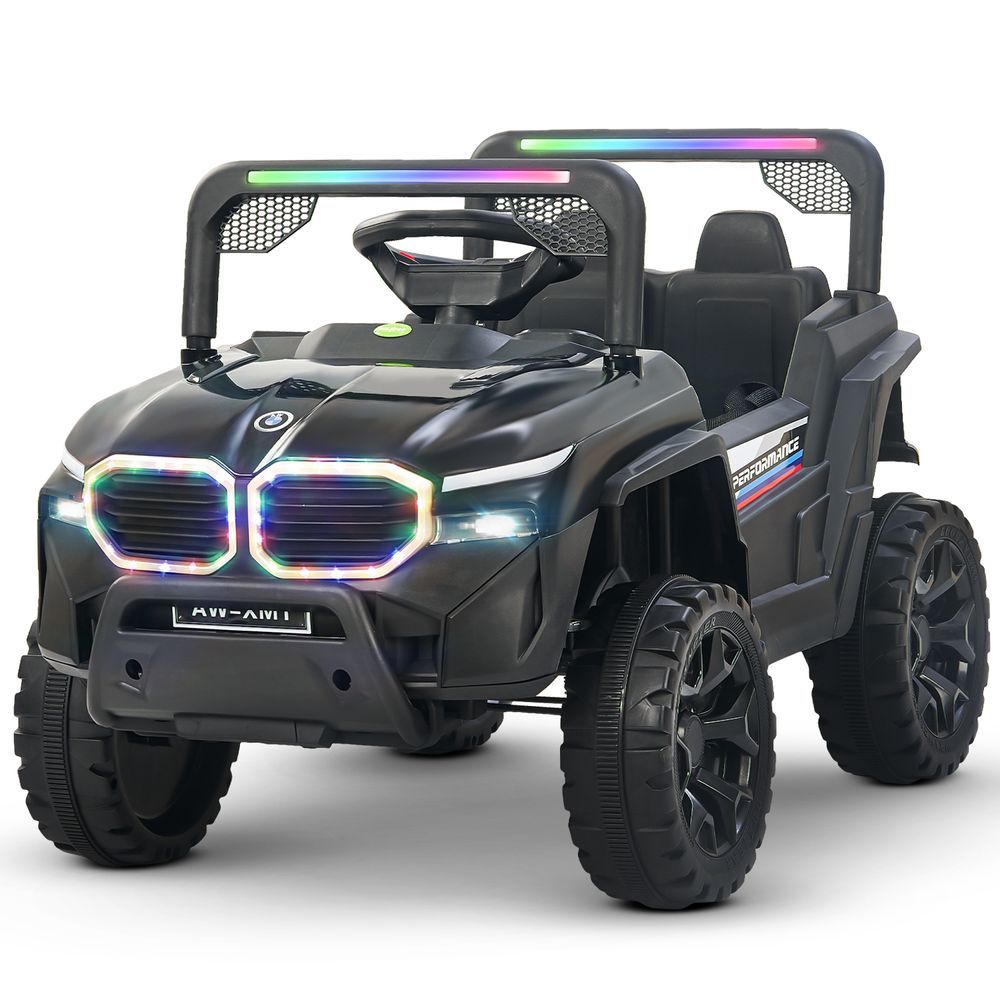 Baybee - Alfton Pro Battery Operated Ride-On Jeep - Black