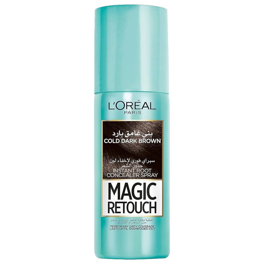 L'Oreal Paris - Magic Retouch Root Concealer Spray - Cold Dark Brown