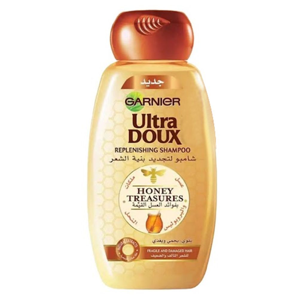 GARNIER - Ultra Doux Honey Treasures Repairing Shampoo - 400 ml