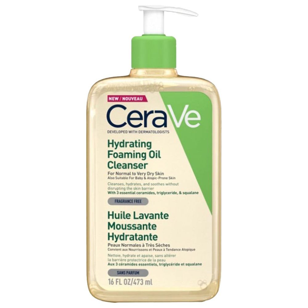 CeraVe - Moisturizing Cleansing Foaming Oil - 473 ml