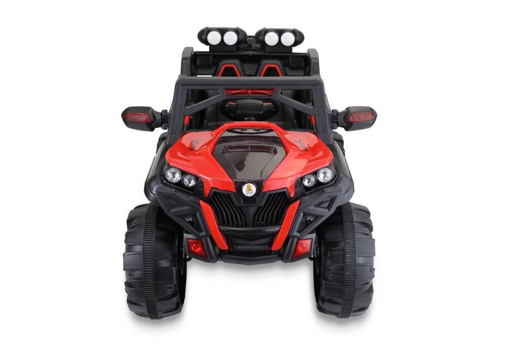 Urban Tots - 2188 Ride On Jeep Rechargeable Battery Operated - Red, Grey