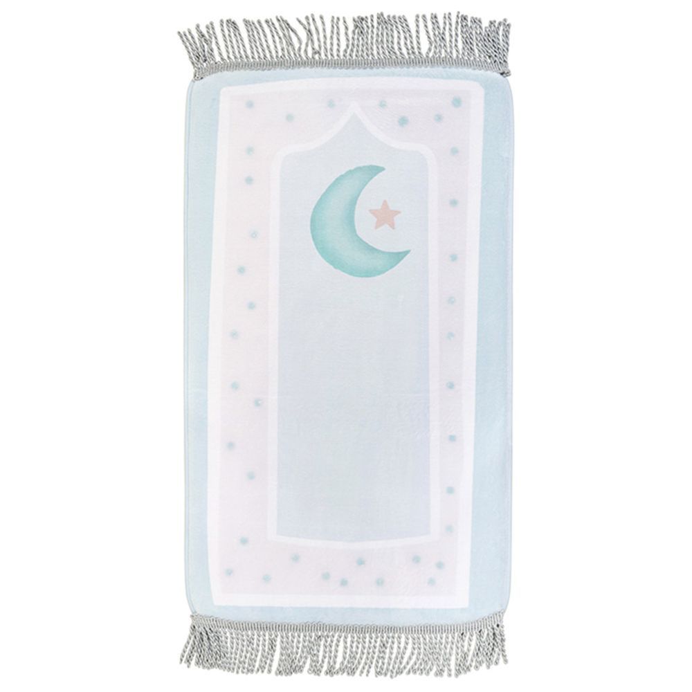 HilalFul - Themed Foam Kids Prayer Mat - Blue