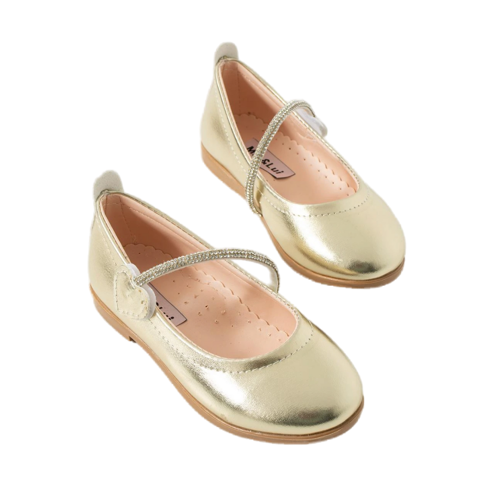 Via Bambino - Girl Shoes B-111 - Gold