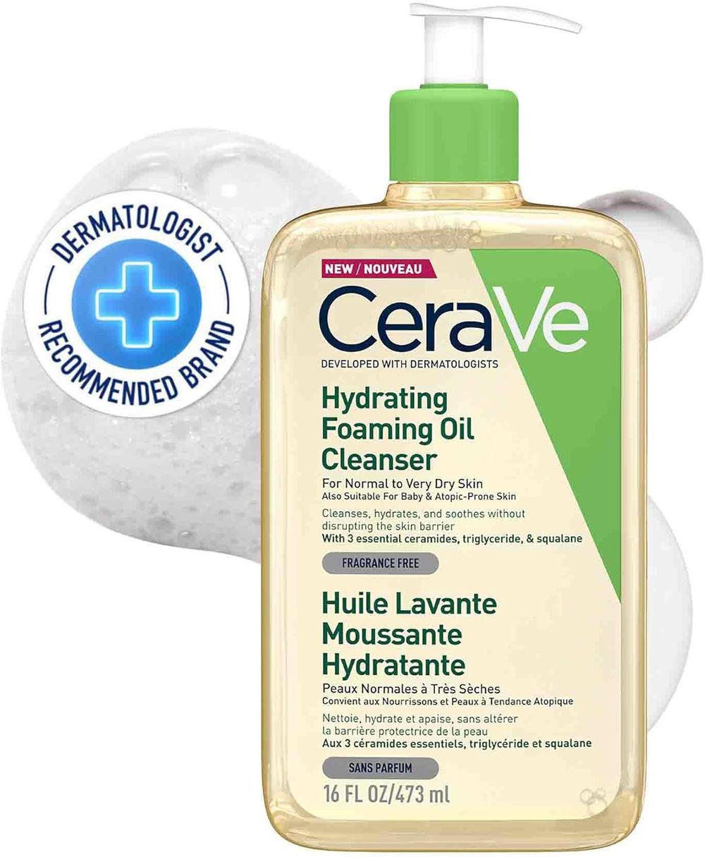 Cerave - Hydrating Foaming Oil Cleanser - 473ml