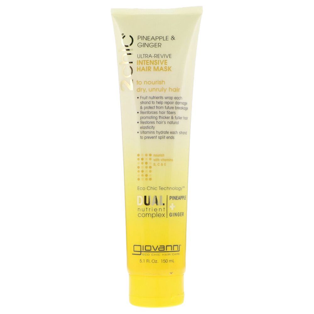 Giovanni - Toschic Ultra Revive Mask - Pineapple And Ginger - 150 ml