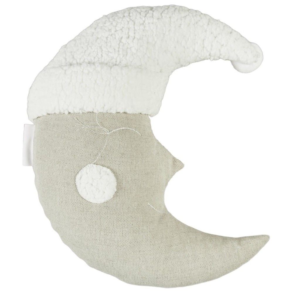 Le Petit Marche - Sleeping Moon Pillow - Natural