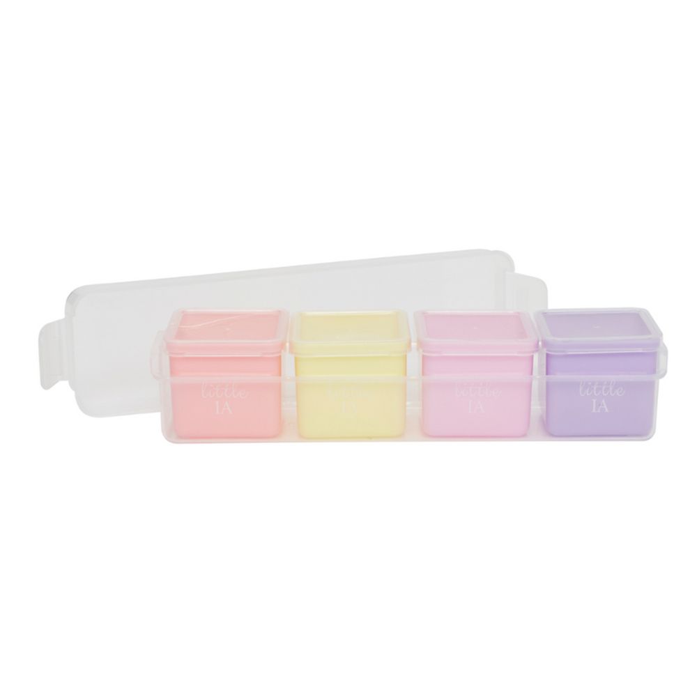 Little IA - Personalized 4 Piece Mini Storage Container Set For Girl