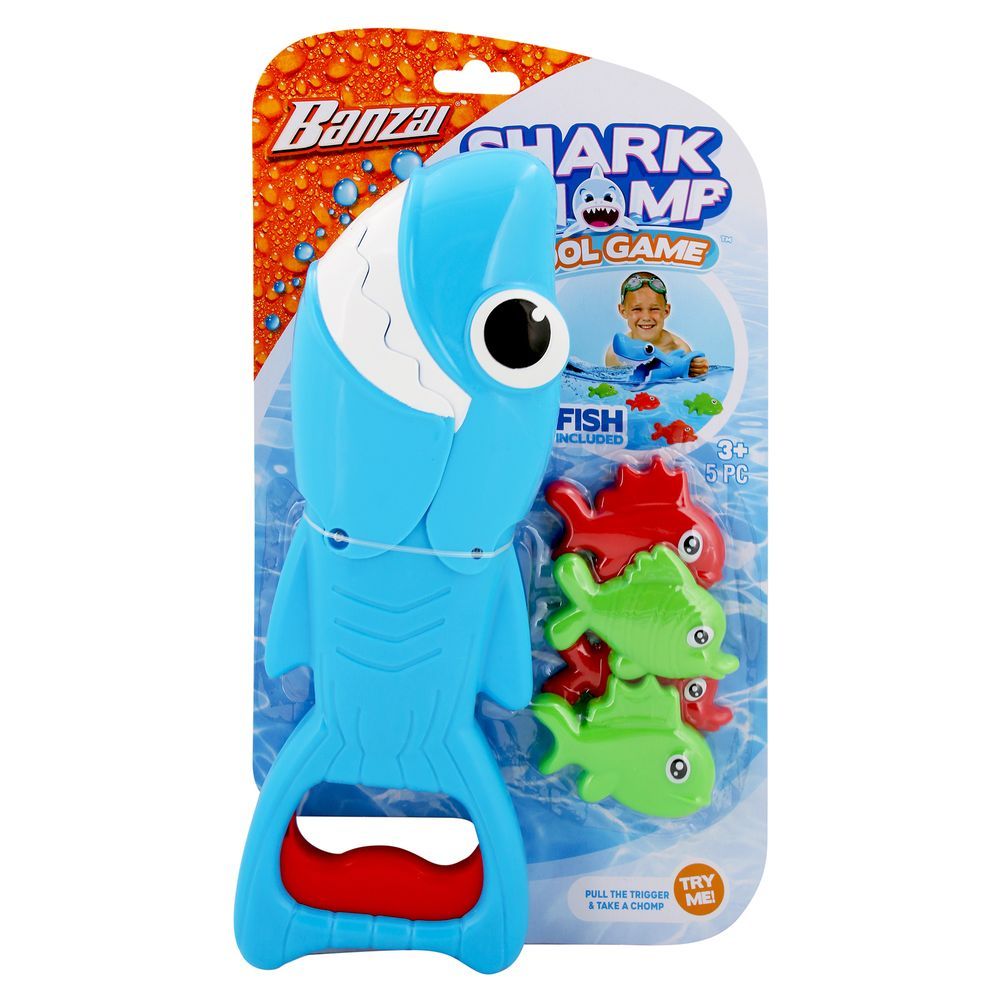 Banzai - Shark Chomp Pool Game 5pc Set