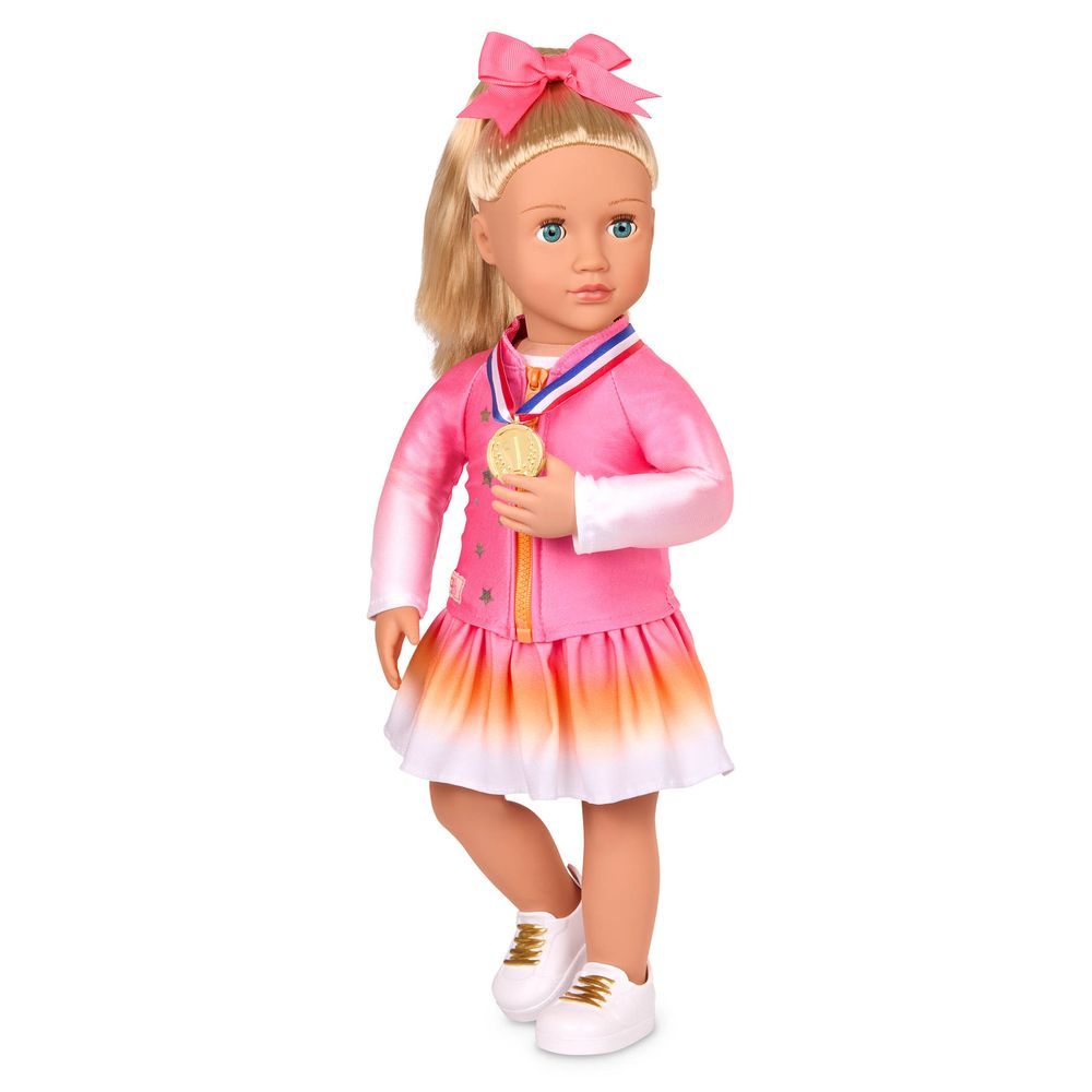 Our Generation - Indy Activity Gymnast Fashion Doll Playset - Pink