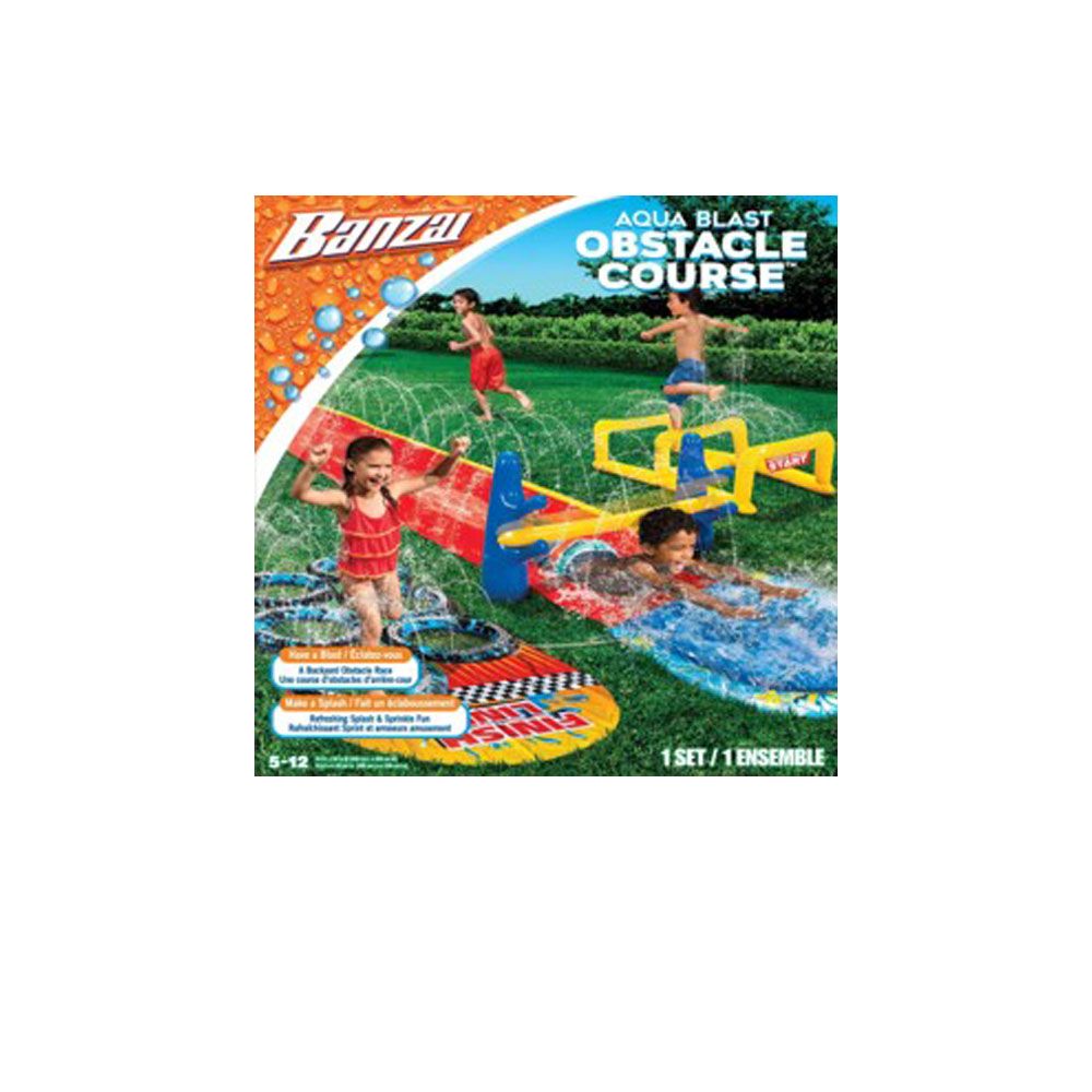 Banzai - Aqua Blast Obstacle Course Slide - 16ft
