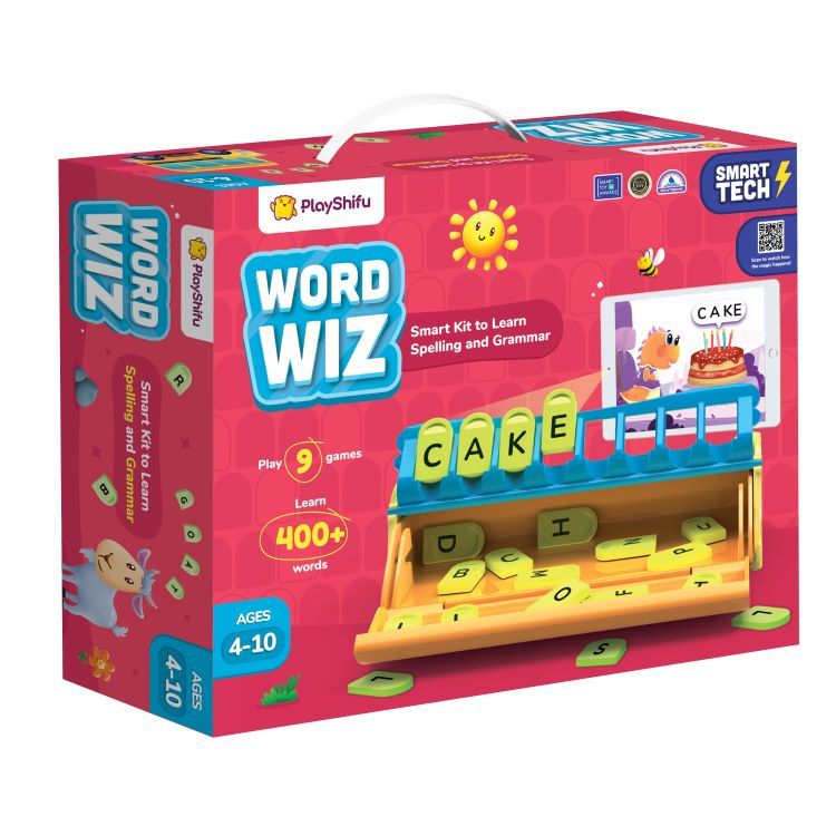 Playshifu - Word Wiz Educational Word Game - 48 Pcs