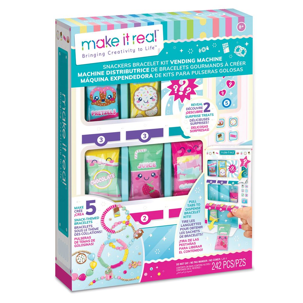 Make it Real - Bracelet Snackers DIY Jewellery Vending Machine Kit