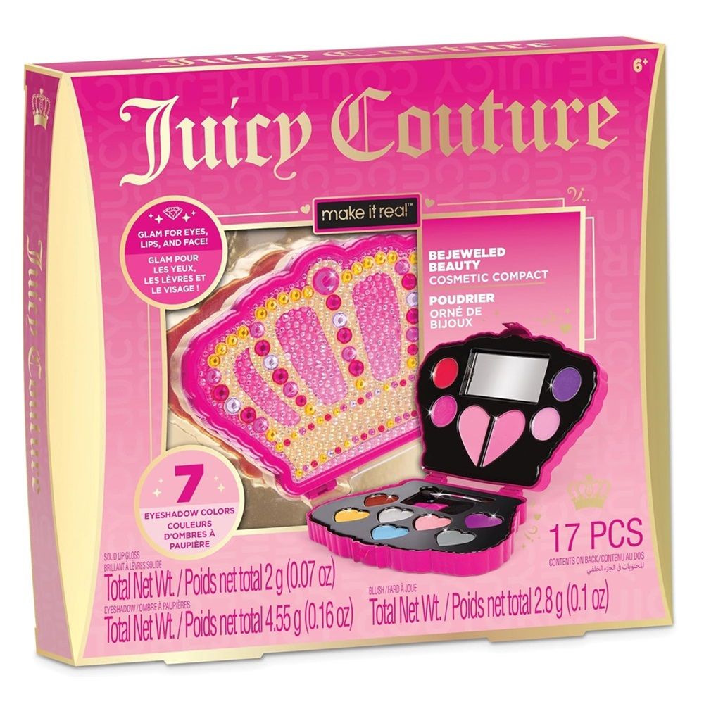 Juicy Couture - Bejeweled Beauty Cosmetic Compact Kit - 17pcs