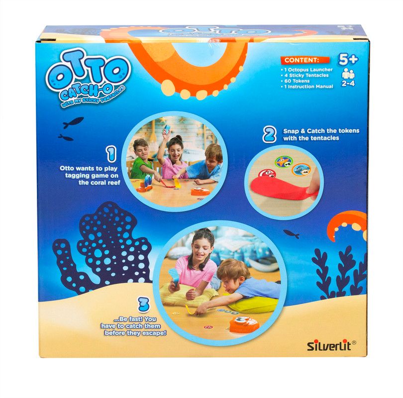 Silverlit - Otto Catch O Exciting Octopus Fishing Game