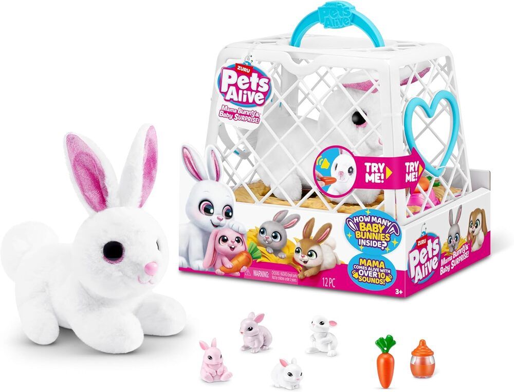 ZURU - Pets Alive Mama Bunny And Baby Surprise