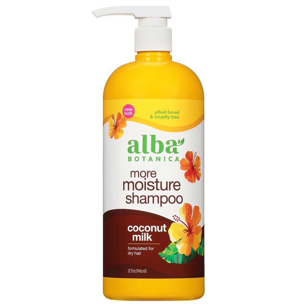 Alba Botanica - Coconut Milk Moisture Shampoo - 946 ml