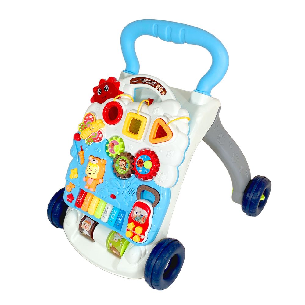 Little Angel - Baby Activity Walker - Blue/White