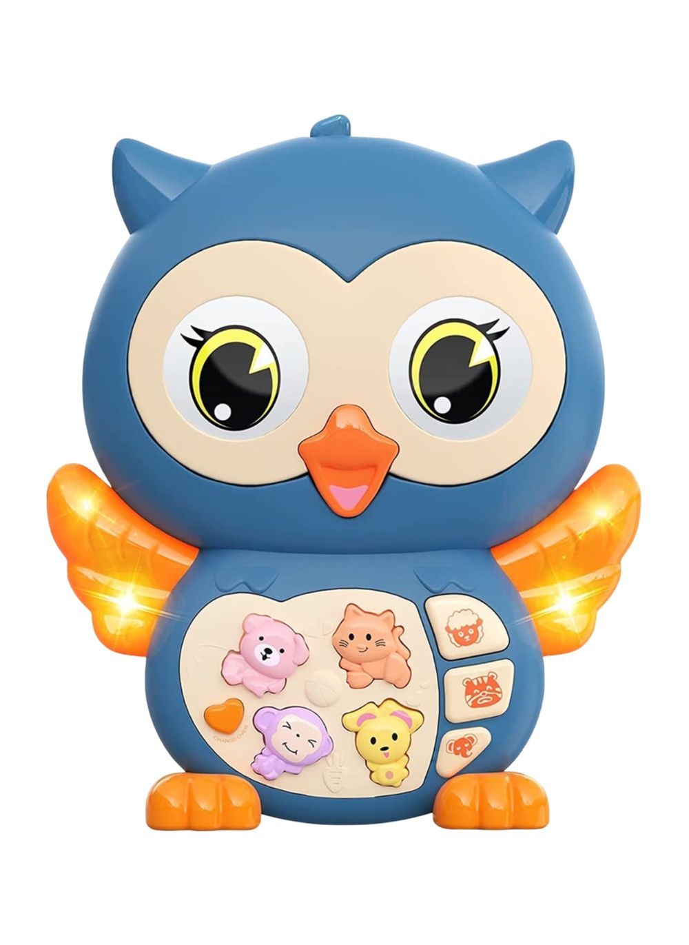 Little Angel - Owl Shaped Baby Musical Toy - Multicolor