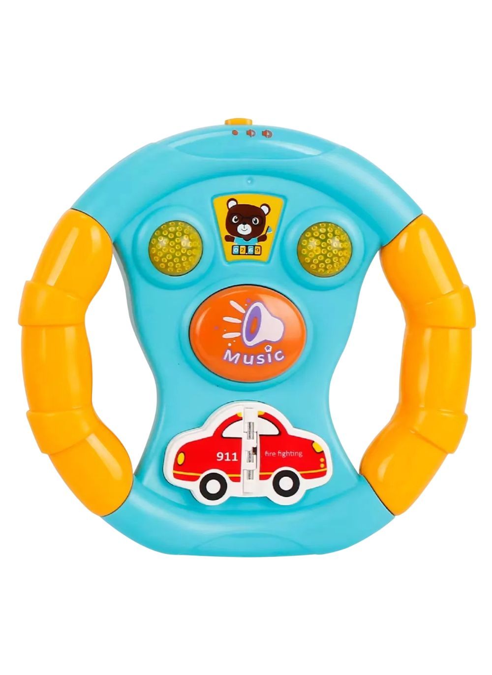 Little Angel - Baby Steering Wheel Musical Toy - Multicolor