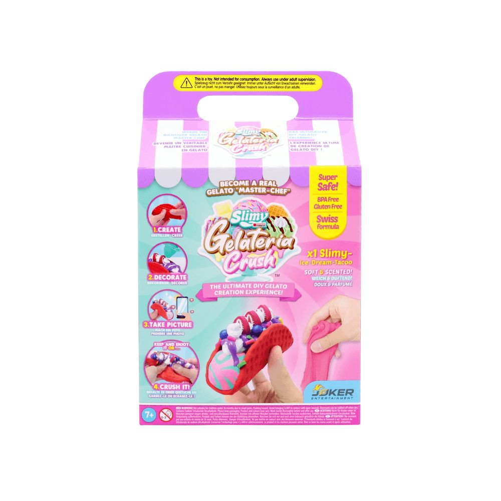 Slimy - Gelateria Tacos DIY Dessert Slime Taco Kit - Assortment Of 2